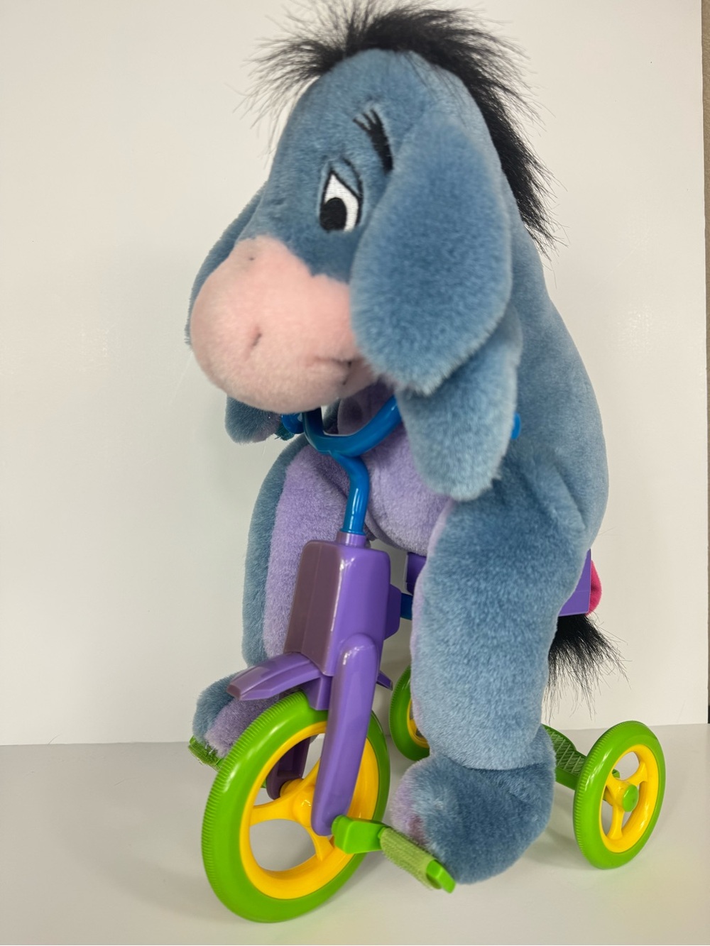 Disney store Winnie the Pooh Eeyore tricycle bike‎ collectible electronic rare